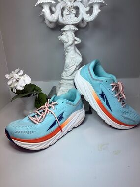 Altra Women's Light Blue & Orange Running Shoes